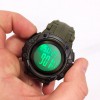 Годинник наручний чоловічий SKMEI 1545AG ARMY GREEN, армійський годинник протиударний. Колір: зелений
