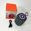 Портативна Bluetooth колонка TG658 8W з RGB підсвічуванням, Музичні колонки для вулиці. Колір: сірий