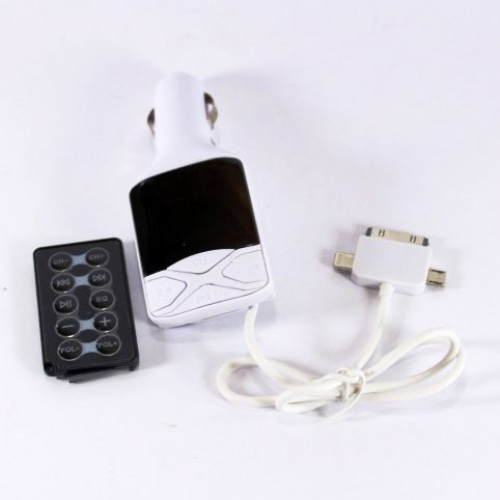 Автомобільний FM Трансмітер модулятор CM I19A SD/Usb, Фм трансмітер модулятор блютуз в прикурювач