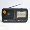 Радіоприймач Kipo KB-409AC потужний радіо FM c usb живлення від батареї R20 або від мережі Чорний