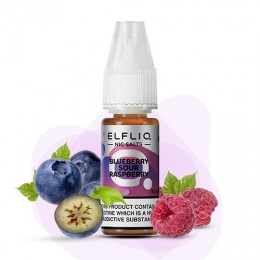 Рідина ELFLIQ 30мл 5%. Чорниця кисла малина (Blueberry Sour Raspberry)