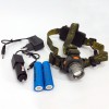 Налобний ліхтар тактичний Bailong BL-1505\602B SENSOR з датчиком руху, Ліхтарик налобний led
