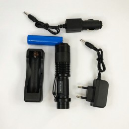 Акумуляторний тактичний ліхтар Police BL-1812-T6, підствольний ліхтарик, яскравий ліхтарик, якісний