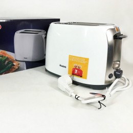 Тостер MAGIO MG-272W 750 Вт, тостер кухонний, тостери для дому, тостерниця, сендвіч-тостери. Колір: білий