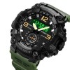 Годинник наручний чоловічий SKMEI 1965AG ARMY GREEN, Годинник армійський оригінал, Годинник спортивний. Колір: зелений