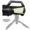 Ліхтар кемпінг переносний T100A-10W+2COB з бічними LED white/red/blue, Акумуляторна лампа для кемпінгу