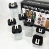 Набір контейнерів для їжі FOOD Storage Container Set на клямках із ущільнювачем із 7 предметів