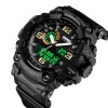 Годинник наручний чоловічий SKMEI 1520BK BLACK, армійський годинник протиударний. Колір: чорний