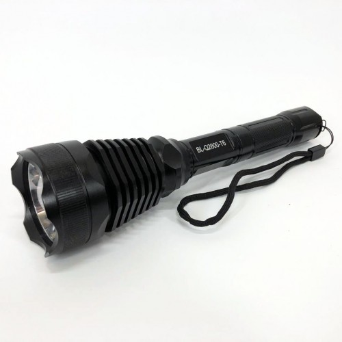 Ліхтар тактичний Police Q2800-T6 18650 х 2, заряджається від мережі 220В та авто ЗУ 12В, виносна кнопка