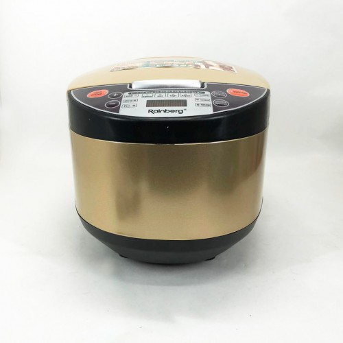 Мультиварка Rainberg RB-6207 З Фритюрницею, 12 Програм, скороварка пароварка мультиварка. Колір бежевий