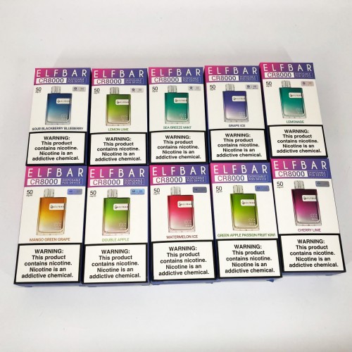 Elf Bar CR8000. Кавун (Watermelon Ice)