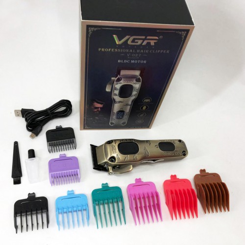 Акумуляторна машинка для стрижки VGR V-027