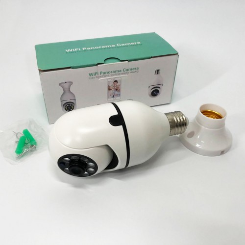Камера відеоспостереження лампочка CAM L1 E27 WIFI IP 360/90 поворотна