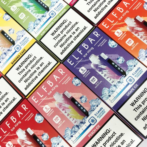 Elf Bar Ice King 30000. Полуниця Кавун (Strawberry Watermelon)