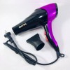 Фен GEMEI GM-1766 2.6 кВт АС, жіночий фен для волосся, електрофен для волосся. Колір: фіолетовий