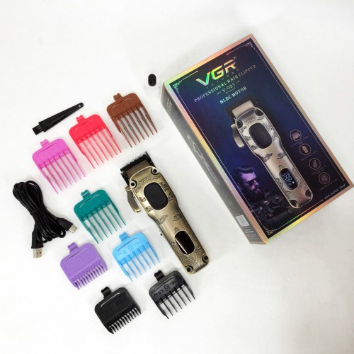 Акумуляторна машинка для стрижки VGR V-027