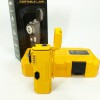 Ліхтарик-запальничка армійська MULTIFUNCTIONAL D51-COB електроімпульсна акумуляторна. Колір: жовтий