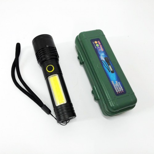 Ліхтарик BN-537-TG+COB (White+red), Тактичний ліхтар ручний, Топ-ліхтарик, Ліхтарик поліс