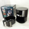 Аерогриль Rainberg RB-2268 4200 Вт аерофритюрниця безолійна без олії з регулюванням температури 8 л