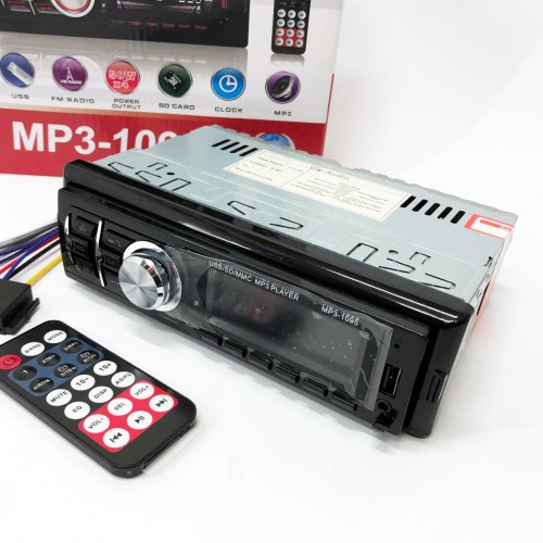 Автомагнітола MP3 1095/7336 BT ISO зі знімною панеллю 1DIN 4х50Вт, Автомагнітола стерео звук