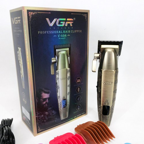 Акумуляторна машинка для стрижки VGR V-036
