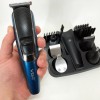 Машинка триммер 4в1 VGR V-172 для стрижки волосся на акумуляторі зарядка USB, електробритва для голови