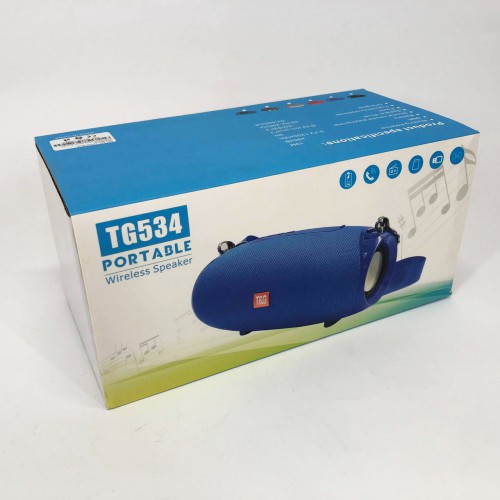 Портативна Bluetooth колонка TG534 SD IPX5 з ремінцем, гучна блютуз колонка. Колір: камуфляж
