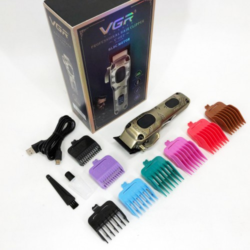 Акумуляторна машинка для стрижки VGR V-027