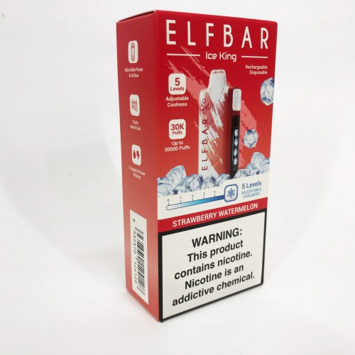 Elf Bar Ice King 30000. Полуниця Кавун (Strawberry Watermelon)