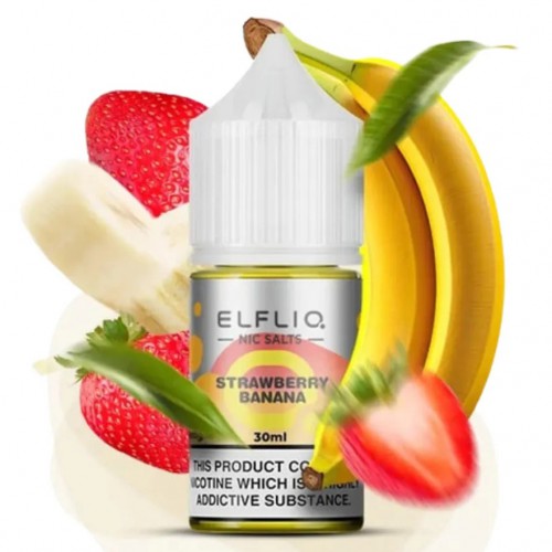 Рідина ELFLIQ 30мл 5%. Полуниця Банан (Strawberry Banana)