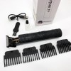 Машинка для стрижки волосся Vintage T9-2 BLACK 4 насадки