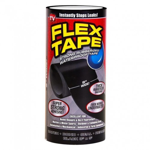 Надміцна стрічка FLEX TAPE 20см для ремонту та склеювання