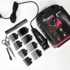 Машинка для стрижки провідна з насадками для волосся та бороди Gemei GM-1016 Pro + Ножиці та Гребінець