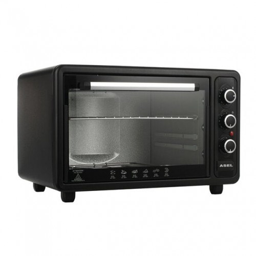 Електродуховка ASEL AF-40-24. Колір: чорний
