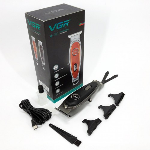 Тример VGR V-263 BLACK. Колір: чорний