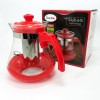 Чайник для заварювання Con Brio Green CB-6215 1,5 л, Чайник для заварювання якісний на кухню. Колір: червоний