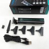 Професійна акумуляторна машинка для стрижки волосся VGR V-009 тример для бороди та вусів
