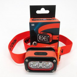 Ліхтар налобний G08-2XPG(white+yellow)+LED(red), Налобний ліхтар для автолюбителів, Led ліхтар налобний