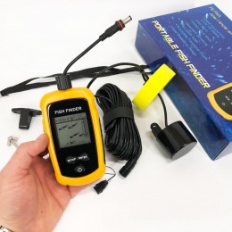 Ехолот портативний Fish Finder до 100м портативний сонар універсальний