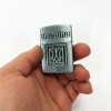 Запальничка кремнієва патріотична Україна 4550. Колір: срібний