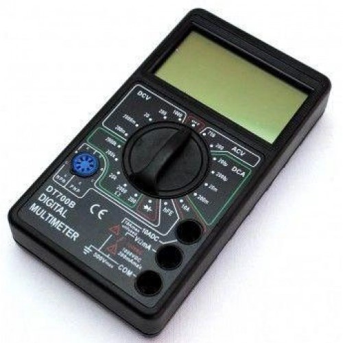 Цифровий мультиметр Digital DT700B з великим дисплеєм, тестер для вимірювання напруги, якісний