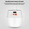 Акумуляторна кемпінгова LED лампа світильник JD-2022 із сонячною панеллю, кемпінговий ліхтар-лампа