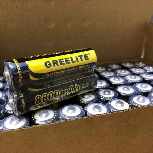 Акумулятор (1шт) 18650 Greelite 4.2V 9.6Wh Li-ion батарейка для ліхтарика