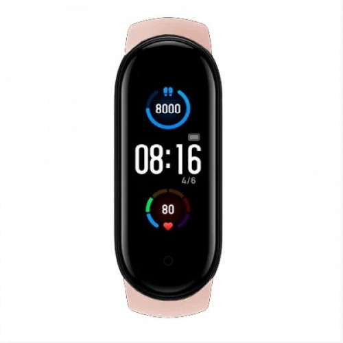 Смарт браслет M5 Smart Bracelet Фітнес трекер Watch Bluetooth. Колір рожевий