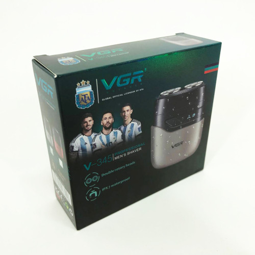 Електробритва VGR V-345. Колір: сірий