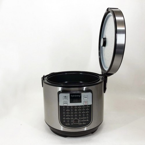 Мультиварка пароварка Rainberg RB-6209 45 програм 6 л 1000W, Сенсорна мультиварка рисоварка