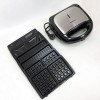 Мультимейкер Rainberg RB-5408 4 в 1 вафельниця, бутербродниця, ліщина, гриль 2200 Вт електрогриль