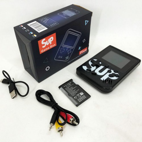 Ігрова приставка Sup Game Box 500 ігор, для телевізора, Ігрова приставка сап денді. Колір: чорний