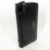 Гаманець шкіряний чоловічий Baellerry leather black, гаманець чоловічий для карток. Колір: чорний