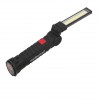 Світлодіодний ліхтар кемпінг W52 SMD + COB, червоний + білий, магніт, гачок, кемпінговий складний ліхтар